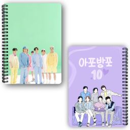 BTS Kpop Notebook A5 Diary Unruled 150 Pages-image-68