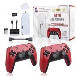 Playtastic M18 4K Ultra HD Game Stick 64 GB with 2 Wireless Controllers, with 10 Emulators 24000+ Games Like Tekken 3, Mario-picture-12