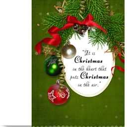 Merry Christmas Greeting Card Greeting Card-45