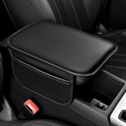Car Center Console Armrest Cover Pad Fashion PU Leather Car Armrest Pad Cushion-picture-26