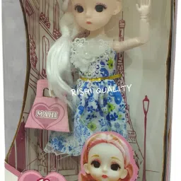 Doll With Foldable Hands And Legs Playing for Girl. Doll-image-15