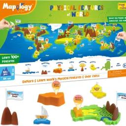 Mapology - Physical Features of World Educational Toy & Learning Aid -5 years+-16