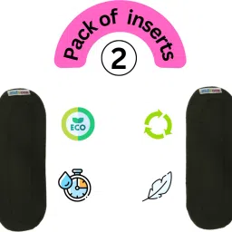 5 Layer Cotton Reusable and Washable Cloth Diaper Inserts Nappies for Baby-10