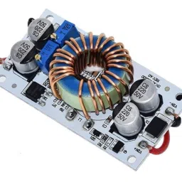 10A Boost Converter, 8-48V Input to 12-50V Adjustable Output Step-Up Module Educational Electronic Hobby Kit-12