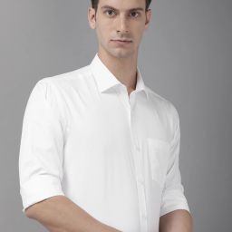 Men Slim Fit Solid Formal Shirt-image-31