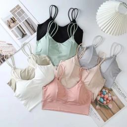 Pack of 2 Women Sports Lightly Padded Bra-image-45