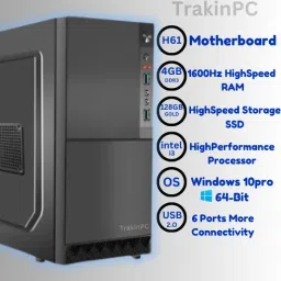 TrakinPC Intel Core i3 (4 GB / 500 GB / Windows 10) Assembled Desktop Computer image 2