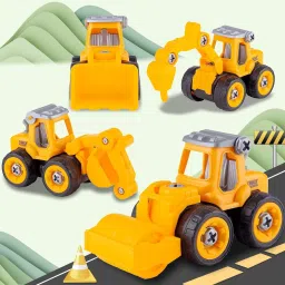 Kids Educational Engineering Vehicles – Mini Construction Set-picture-26