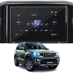 GARUDA GLASS Screen Guard for MAHINDRA SCORPIO N 2022 Infotainment Screen Protector (FACELIFT) (8 Inch) (Transparent)-14