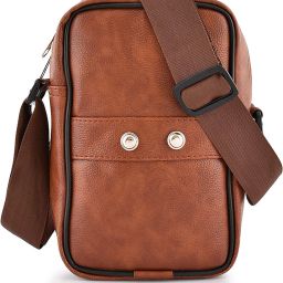 Tan Men & Women Sling Bag BB_Ali_Small-3-0195-TAN-image-126