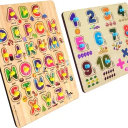 Wooden Board game Puzzle toys for kids gift age 2 to 5 year old-34