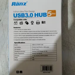 DEVBHOOMI DB- USB 3.0 HUB SUPER SPEED 5 GBPS Combo Set image 4
