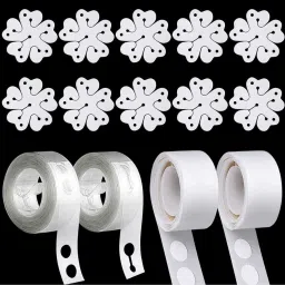 Solid Balloon Decorative 2 Roll Strip Arch 2 Glue 10 Balloon Flower Clip Balloon Bouquet-image-23