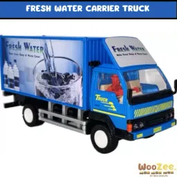 MINIATURE MART-FRESH WATER CARRIER TRUCK Pull Back Action Toy For Kids-image-3