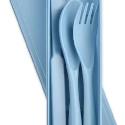 Wheat Straw Cutlery Set,Utensils for Travel,Work,Picnic,Camping And Daily Use Polypropylene, Plastic Dessert Knife-17