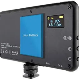 Stela LED 180 with Build in Battery. Portable Light with Color Mobile LED Video Light 3600 lx Camera LED Light image 3