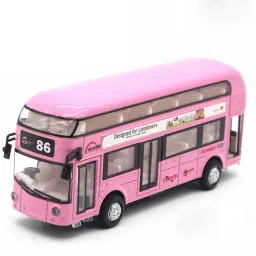 Double Decker London Bus with Metal Die-Cast Luxury with Light & Music Sound.-20