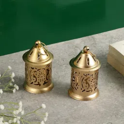 Gold Iron Table Lantern-image-21