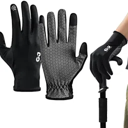 Breathable Sport AntiSlip Touchscreen UVProtection M Gloves Golf Gloves-image-18