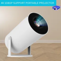 Guggu Mini HD Projector for Home 4KSupport With Built-in App Netflix/Prime/YouTubeJ264 (4500 lm / 1 Speaker / Wireless / Remote Controller) Portable Projector-image-80