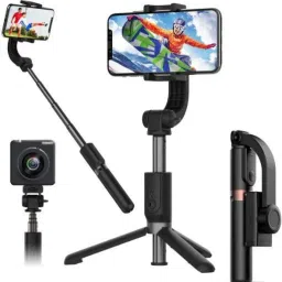 ROAR RYX_408B_mi L08 Gimbal Stabilizer iSteady Pro2 3-Axis Stabilizer Handheld Action Camera for\ Hero 7/6/5/4/3 DJI Osmo , Yi Cam 4K, AEE, SJCAM Sports Cams APP Controls for Time-Lapse, Tracking, Auto Panoramas 3 Axis Gimbal Single Gimbal for Mobile-17