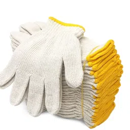 Cotton Polyester String Knit Shell Safety Protection Work Gloves for Painter Mechanic Industrial Warehouse Gardening Construction Men & Women 12 Pairs Wet and Dry Glove Set-image-35