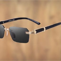 UV Protection Rectangular Sunglasses (54)-25