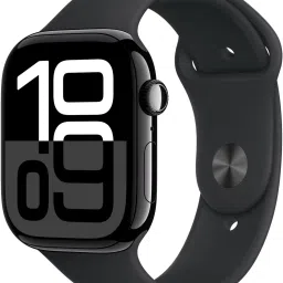 Apple Watch Series 10 GPS 46mm Jet Black Aluminium with Black Sport Band-13