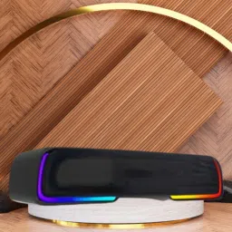 GUGGU Bluetooth Soundbar Speaker with Dynamic Bass, RGB Lights for Phone/TV/LaptopE268 25 W Bluetooth Soundbar-image-92
