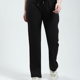 monte carlo Women Solid Black Track Pants-picture-48