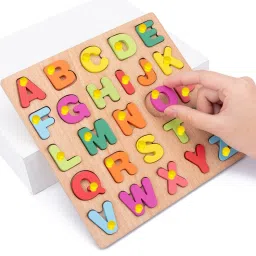 AtoZ Alphabet Board Jigsaw Puzzle Game for Kid brainteaser Creative Learning Toy-image-41