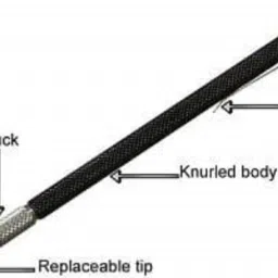 jaibros Scriber Tip point tungsten carbide tip Radius Gauge image 3