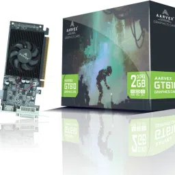 AARVEX Graphic Card GT610 2GB DDR3 DDR3 2 GB NVIDIA Chipset 64 bit 1600 MHz Graphics Card-51