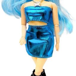 Charm Durable Fashion Doll for Girls, Hand & Legs Movable, Doll Toy for Kids 31Cm [Age-1+] (Pack of 1)-image-22