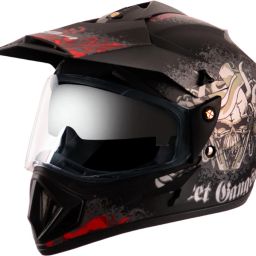 Off Road D/V Gangster Motorbike Helmet-image-39