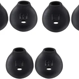 Somapa 6 Pcs (3 Pair) Earbuds cover Anti-Slip Silicone Replacement Ear Tips. In The Ear Headphone Cushion-picture-15