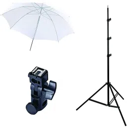 WON Studio Photo_51 33 Umbrella Light Setup with B-Bracket and Stand (Pack of 3) Tripod Kit-23