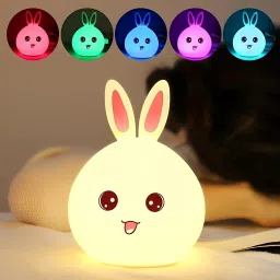 Rabbit Night lamp Gift for Kids/Girls/Boys, Color Changing Light for Bedroom Night Lamp-4