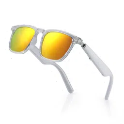 Tunifi Bluetooth Smart Glass, Blue Lenses With 24Hrs Battery Bulit in Mic Speakers-image-33