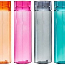 Plane Pattern 6 Pieces Plastic Water bottle multi colored 1000 ml Bottle 1000 ml Bottle-41