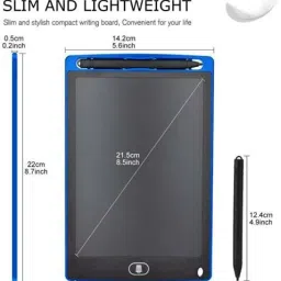 mimy LCD Writing Tablet 8.5 Inch E-Note Pad Writing Tablet, Colorful Drawing Tablet image 2