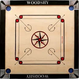 Super Quality Carrom Board 26 CM (Beige) 26 cm Carrom Board-picture-44