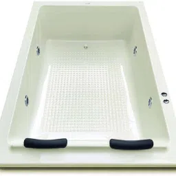 Phoenix 6 Feet Acrylic with Jacuzzi Massage System (with Side Panel) - Ivory Free-standing Bathtub-image-31