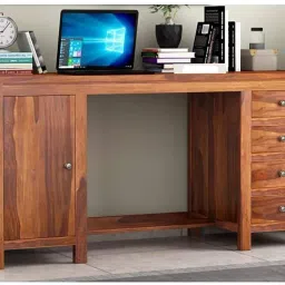 Sheesham Wood Writing/Study/Computer Table/Desk for Home/Office Solid Wood Study Table-10