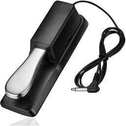 imaginea Sustain Pedal Foot Damper Pedal for Digital Electronic Piano Keyboard Damper & Sustain Pedal-picture-5