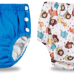 Swimming Pants Reusable Swimwear Diaper Pool Pants For Unisex (0-36 Months )-35