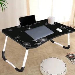 vasukien Foldable multipurpose Table Solid Wood Study Table image 2
