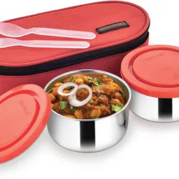 Classic Lunch Box-SS 2 Containers Lunch Box-image-74
