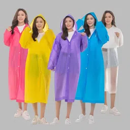 ruchika Solid Women Raincoat-picture-19