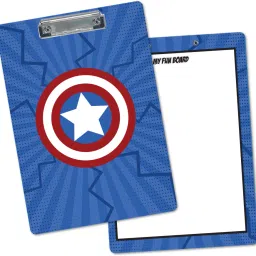 Superhero CA Theme Exam Board With Steel Finish Clip (Type 1)-picture-30